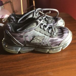 Gray Sketchers size 12